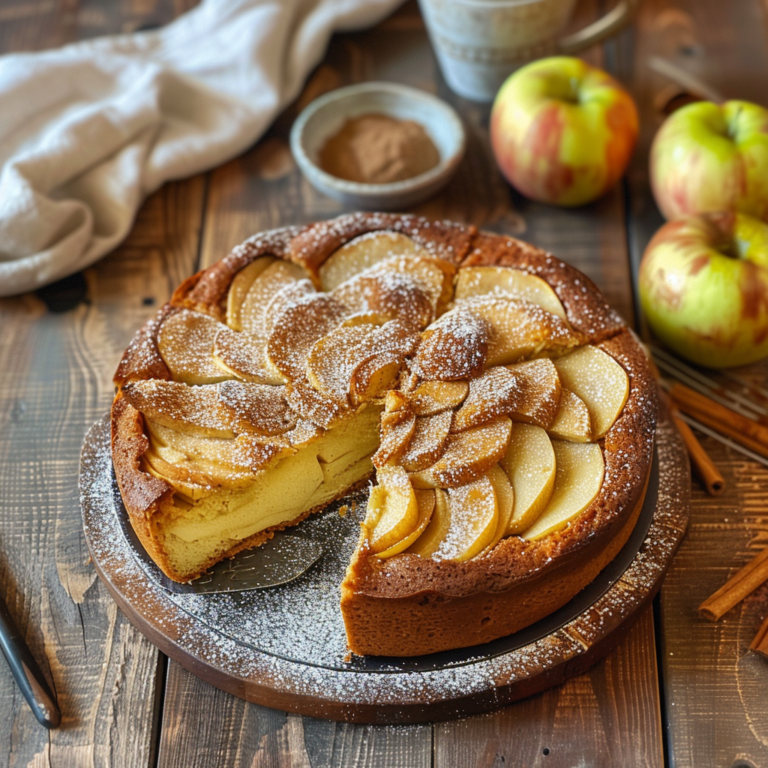 A French Classic Apple Cake Recipe