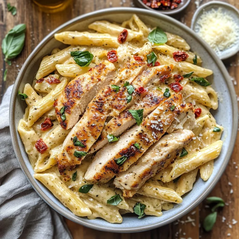 Marry Me Chicken Pasta